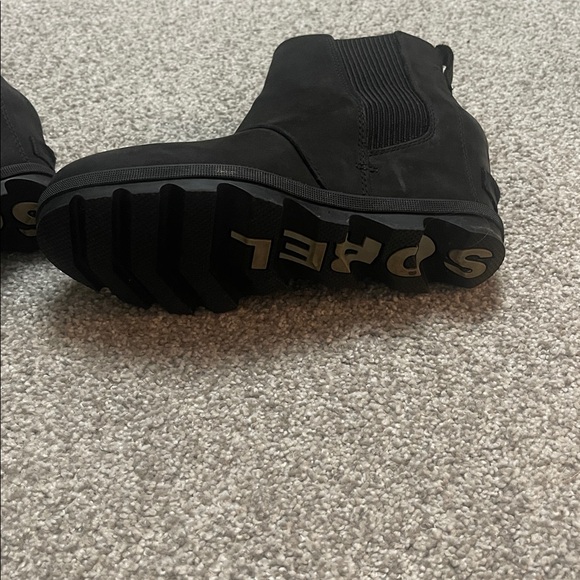 Sorel Black Ankle Boots - Picture 2 of 6
